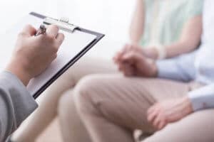 Meeting with Doctor to discuss the plans of entering a rehab facility